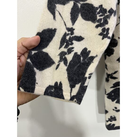 Cottage Romantic Quiet Luxury Floral Cardigan 0X Office Indie Preppy Y2K 90s - Picture 3 of 13